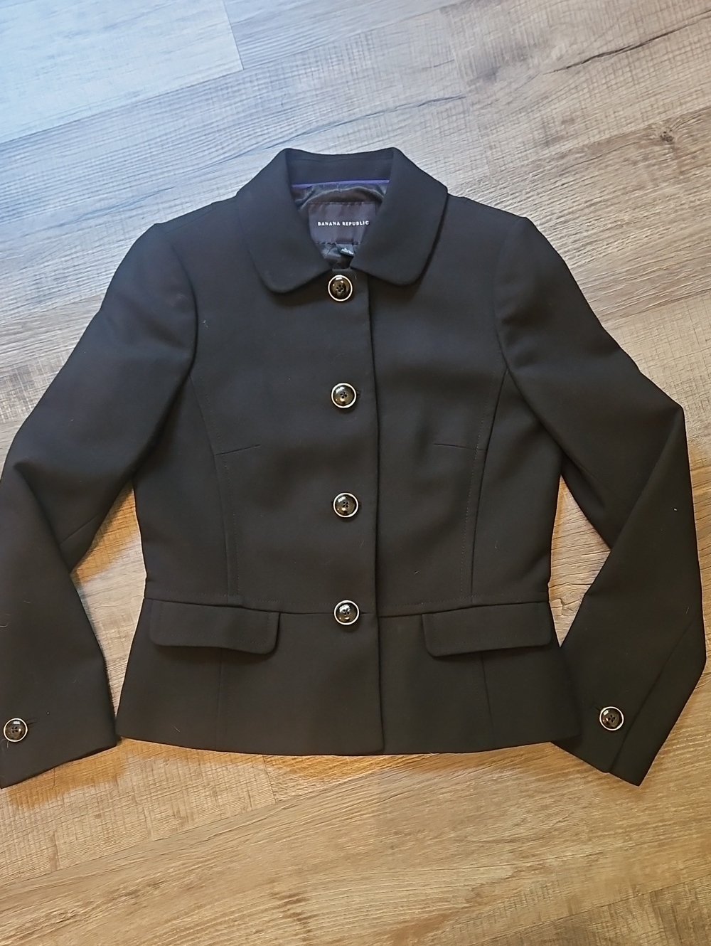 Black Button-Up Blazer